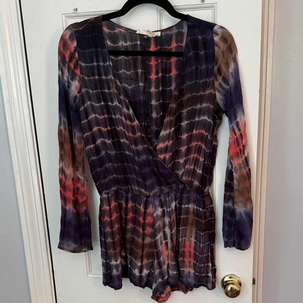 Lovestich Tie-Dye Women's Romper
